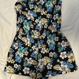 Forever21 Hawaiian Romper Shorts